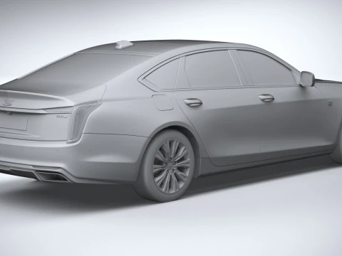 Cadillac CT6 2024 3D Model