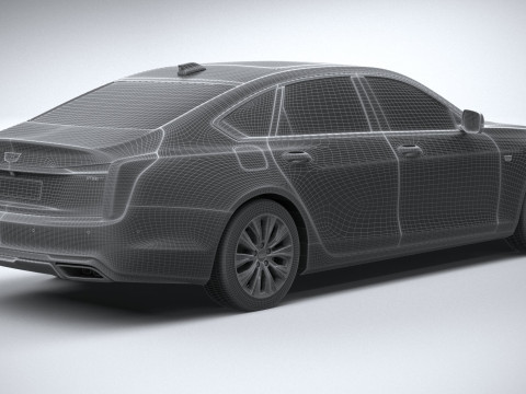 Cadillac CT6 2024 Model 3D