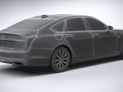 Cadillac CT6 2024 3D Model