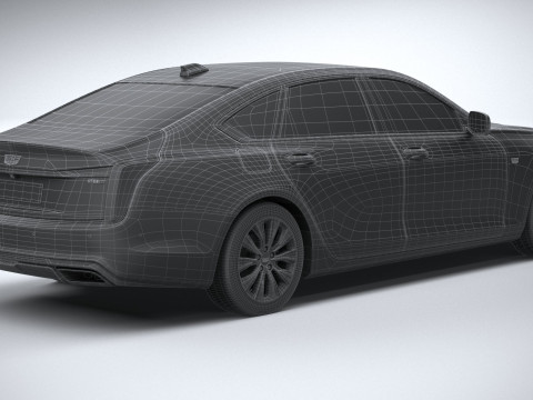 Cadillac CT6 2024 Model 3D
