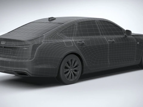 Cadillac CT6 2024 3D Model