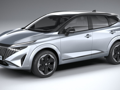 Nissan Qashqai 2025 3D Model