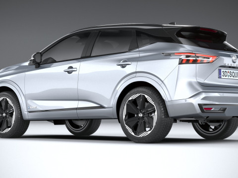 Nissan Qashqai 2025 3D मॉडल