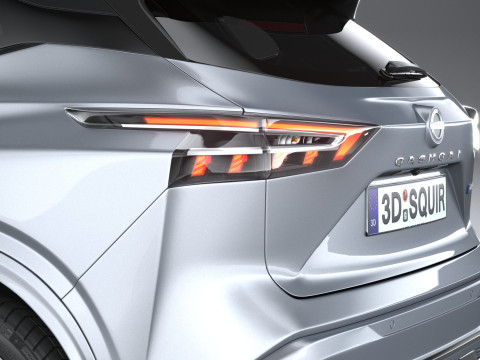 Nissan Qashqai 2025 3D मॉडल