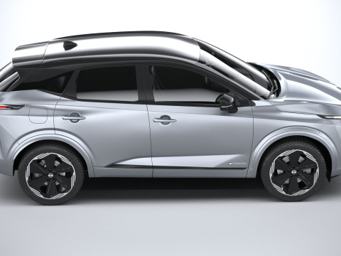 Nissan Qashqai 2025 3D मॉडल