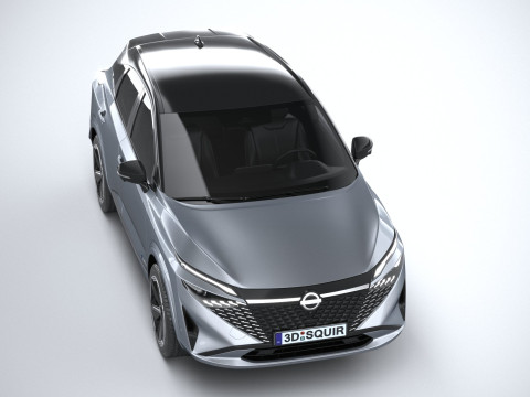 Nissan Qashqai 2025 3D मॉडल