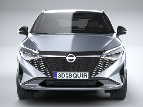 Nissan Qashqai 2025 3D मॉडल