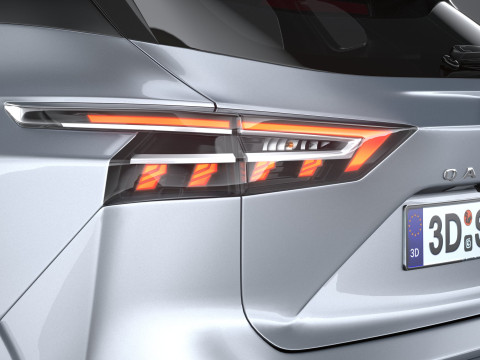 Nissan Qashqai 2025 3D मॉडल