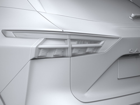 Nissan Qashqai 2025 3D मॉडल
