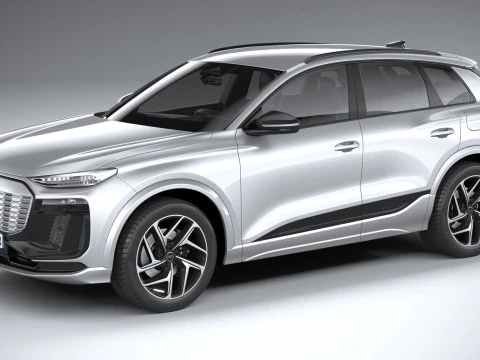 Audi Q6 E-tron 2025 Model 3D