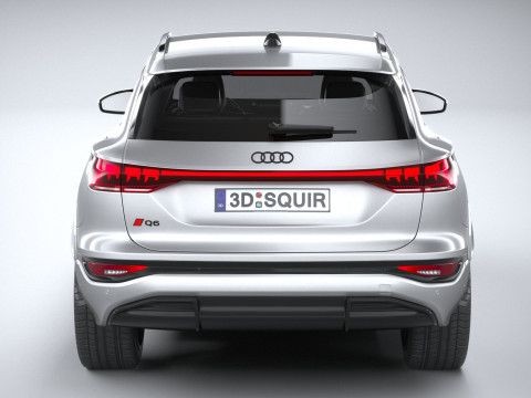 Audi Q6 E-tron 2025 3D 模型