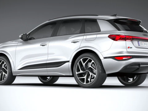 Audi Q6 E-tron 2025 3D Model