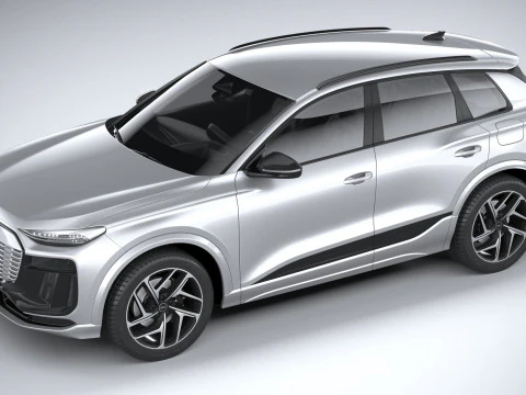 Audi Q6 E-tron 2025 3D Model