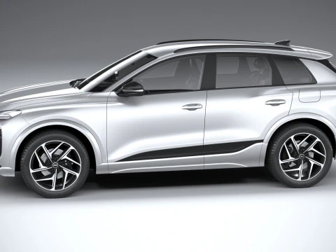 Audi Q6 E-tron 2025 3D Model