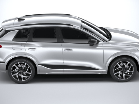 Audi Q6 E-tron 2025 3D 模型