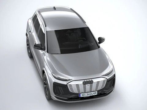 Audi Q6 E-tron 2025 3D Model
