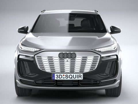 Audi Q6 E-tron 2025 3D 模型