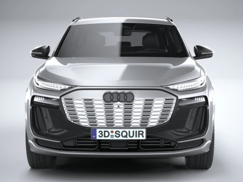 Audi Q6 E-tron 2025 3D Model