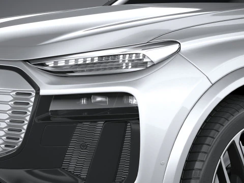 Audi Q6 E-tron 2025 3D Model