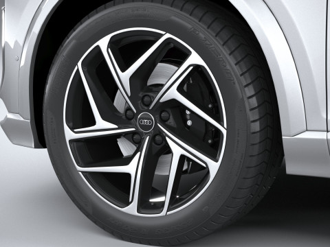 Audi Q6 E-tron 2025 3D 模型