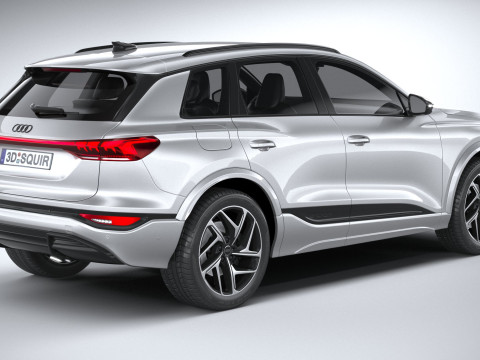 Audi Q6 E-tron 2025 3D 模型