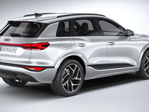 Audi Q6 E-tron 2025 3D Model
