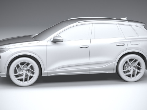Audi Q6 E-tron 2025 3D 模型