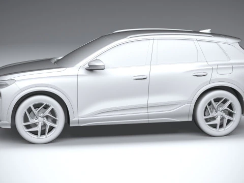 Audi Q6 E-tron 2025 3D Model