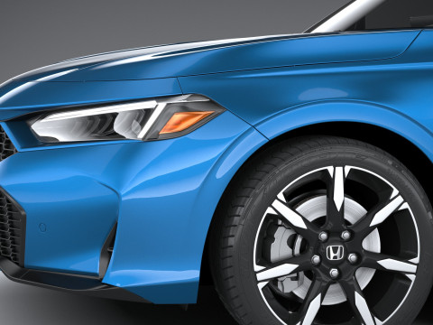Honda Civic Hatchback 2025 3D Model