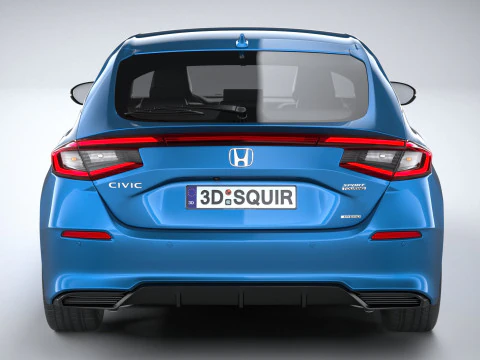 Honda Civic Hatchback 2025 3D Model