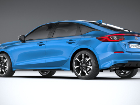 Honda Civic Hatchback 2025 3D Model