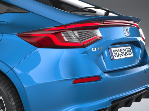 Honda Civic Hatchback 2025 3D Model