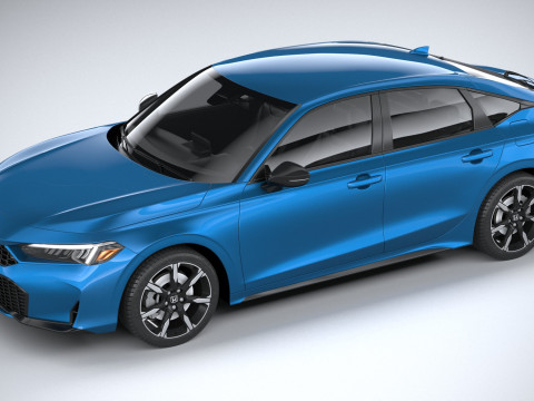 Honda Civic Hatchback 2025 3D Model
