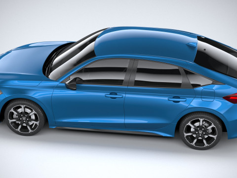 Honda Civic Hatchback 2025 3D Model