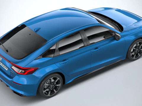 Honda Civic Hatchback 2025 3D Model