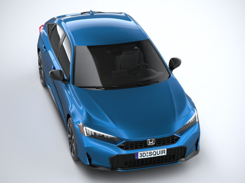 Honda Civic Hatchback 2025 3D Model