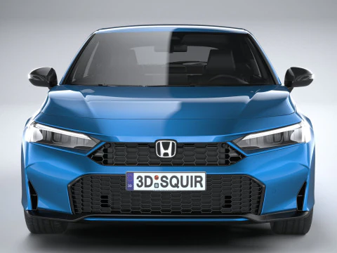 Honda Civic Hatchback 2025 3D Model