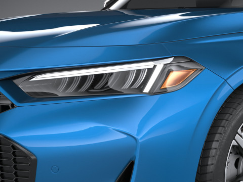 Honda Civic Hatchback 2025 3D Model