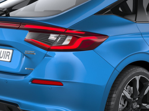 Honda Civic Hatchback 2025 3D Model