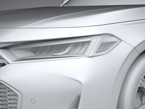Honda Civic Hatchback 2025 3D Model