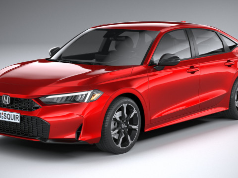 Honda Civic Sedan 2025 3D Model