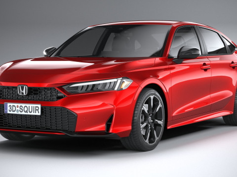 Honda Civic Sedan 2025 3D Model