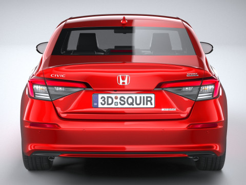 Honda Civic Sedan 2025 3D Model