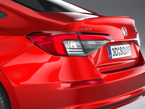 Honda Civic Sedan 2025 3D Model