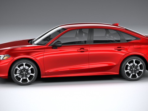 Honda Civic Sedan 2025 3D Model