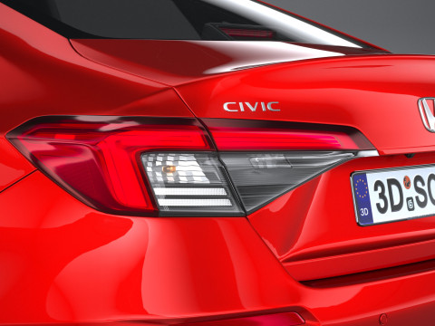 Honda Civic Sedan 2025 3D Model
