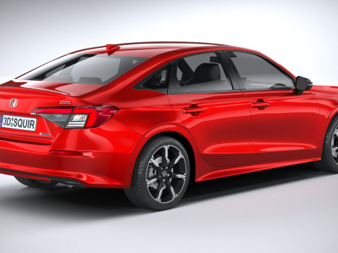 Honda Civic Sedan 2025 3D Model