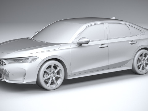 Honda Civic Sedan 2025 3D Model