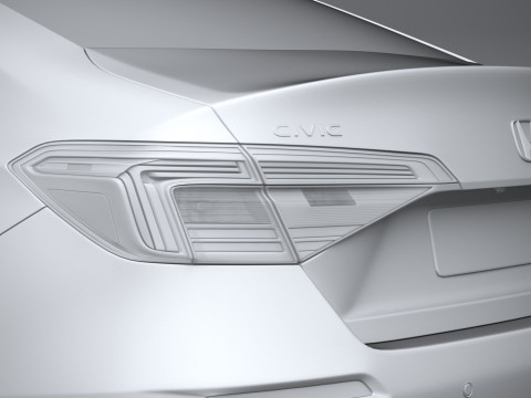 Honda Civic Sedan 2025 3D Model