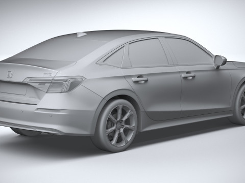 Honda Civic Sedan 2025 3D Model